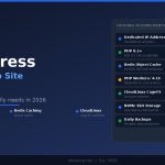 WordPress membership site hosting requirements 2026 — PHP workers, Redis, dedicated IP diagram — AHosting